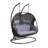 Vasant Fabric & Wicker Hanging Chair