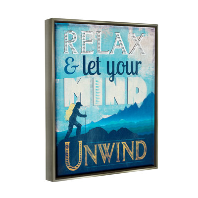 «Unwind Randonnée» sur toile
