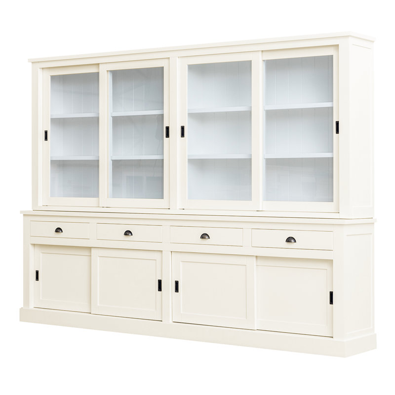 Butler Display Cabinet, Cream 
