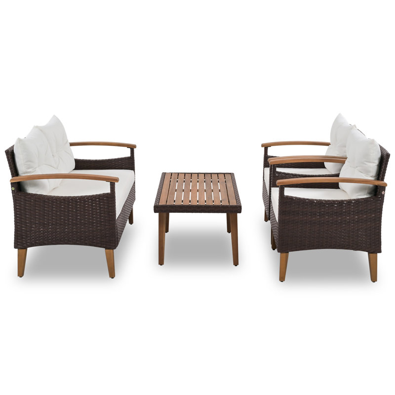 Mobilier de jardin 4 pièces GO