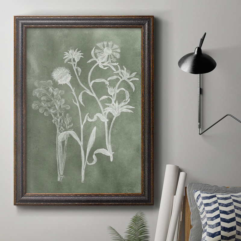 «Sage Impressions II», reproduction sur toile encadrée, H 20 po x l 16 po x P 2,5 po
