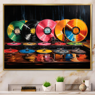 Colorful Colorful Serenade II - Disques vinyle, art mural