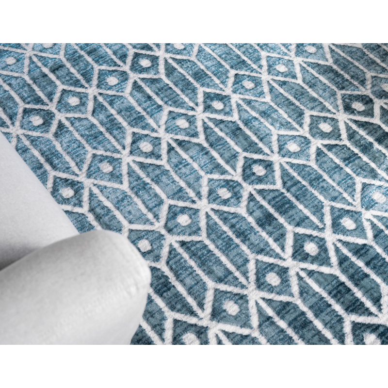 Nuremberg Geometric Indoor Rug, Rectangle 5' x 8'
