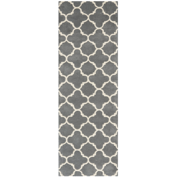 Vaughn Geometric Wool Hand Woven Area Rug