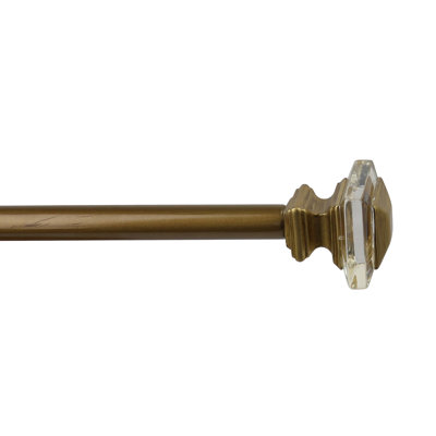 Polzin Adjustable Single Curtain Rod