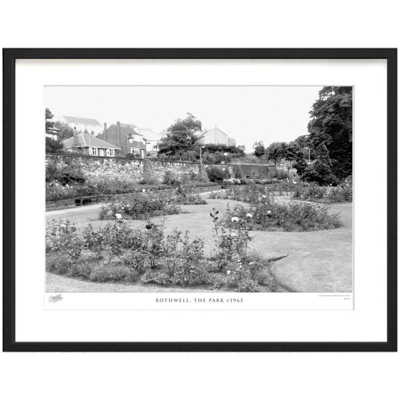 Rothwell, The Park C1965 by Francis Frith - Single Picture Frame Print, 45cm H x 60cm W x 2.3cm D