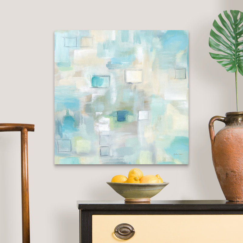 Reproduction d’art sur toile, "Grid ensemble II" par Cynthia Coulter, H 24 po x l 24 po x P 1,25 po, Toile tendue