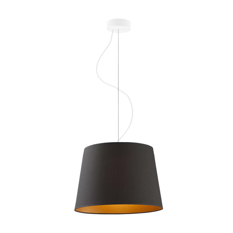 Genti 1 - Light Cone Pendant, Brown, White