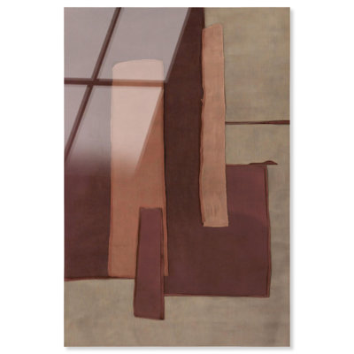 Raw Edge II Acrylic Print Boho Wall Decor by Art Remedy, Ready to Hang, 10 x 15