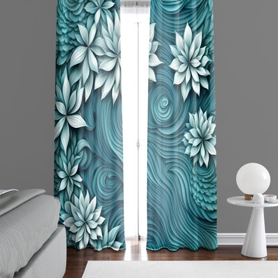 Elaheh Semi Sheer Curtain Pair