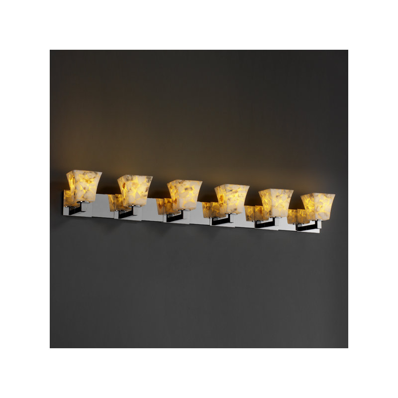 Yonce 6 - Light Vanity Light, Polished Chrome, Round Flared