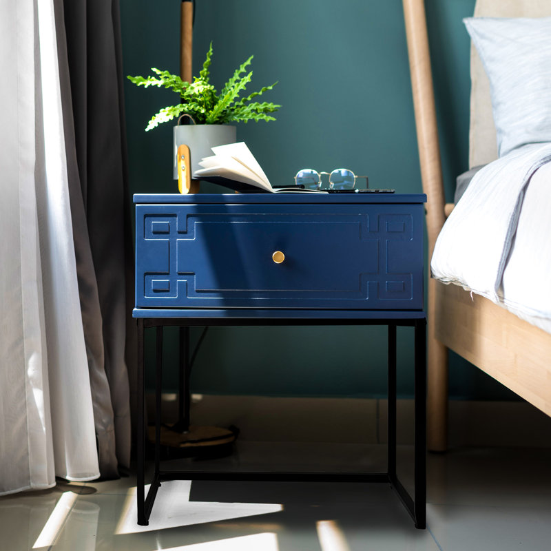 Honestee 50.2cm W Bedside Table