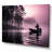 Fishing At The Lake I - Fishing Framed Canvas Print Hunting Wall Art-490954115-490954123