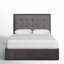 Lit plateforme tapissier avec rangement Eloise-692222875-753324684