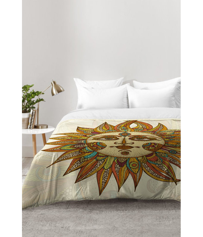 Ensemble d'édredon Helios, Édredon pour lit simple TG + 1 taie décorative