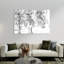 Reproduction d'art mural forêt ombragée, paisible, forêt abstraite, impression d'art mural-129968665