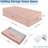 Underbed Storage Containers Bin With Lids (Set Of 2) Large Under Bed Storage Organizer Box With Handle, Foldable Under The Storage Bags For Organizing Clothes, Shoes, Blankets, Pillows--112715503