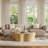  Sylvie Cream Boucle 4-Seater Sofa