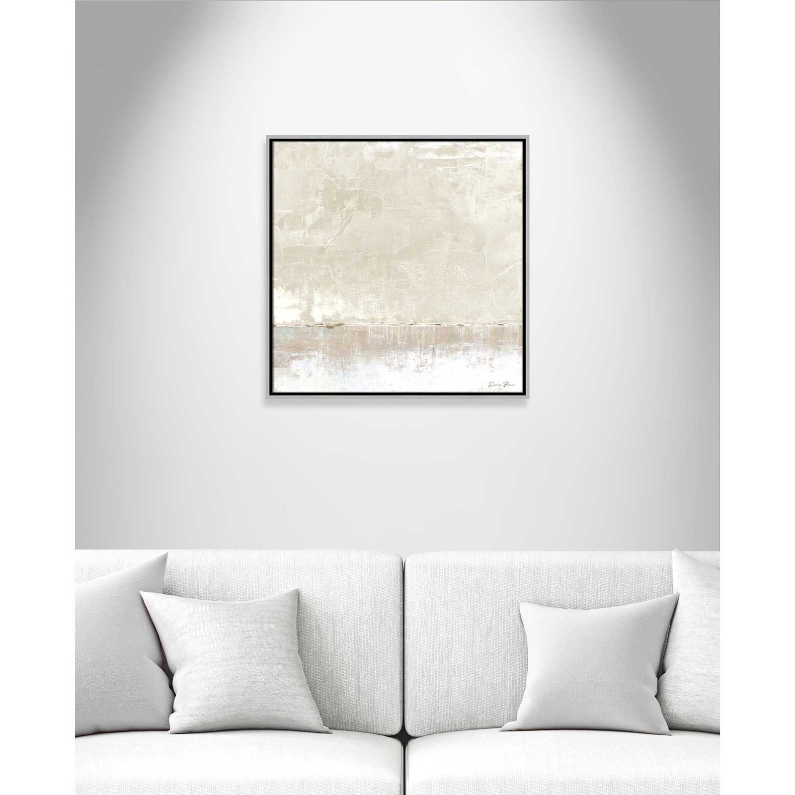 Delevan "Better Days" Print, 25.5" H x 25.5" W, Silver