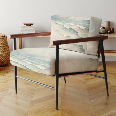 Chaise d'appoint rembourrée Soft Color Beach Horizon IV