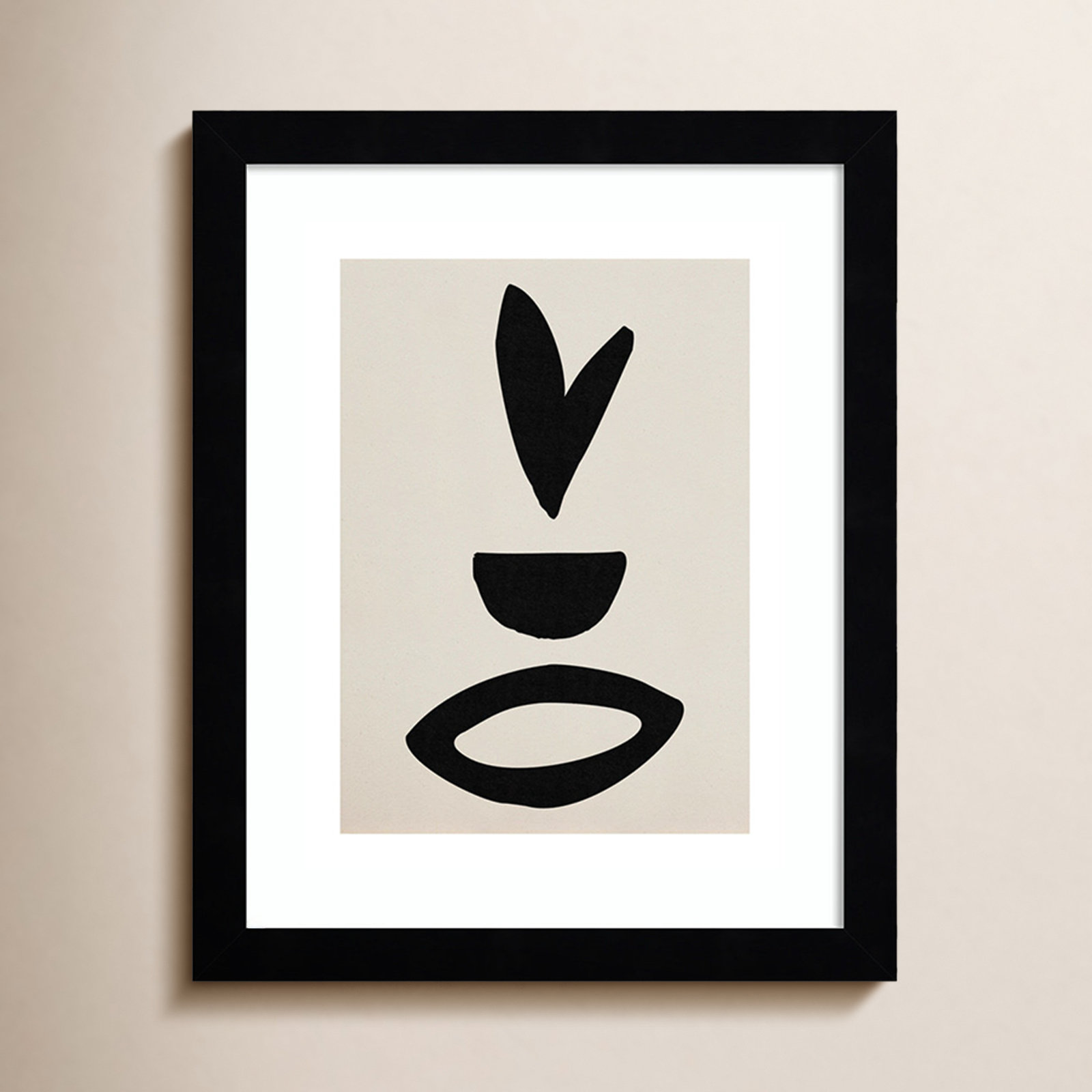 Fly Away Print by Rocket Jack, Black Framed, 13" H x 11" W