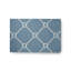 Tapis gris nautique tissé à plat à motif géométrique Nautical Nights-68847306