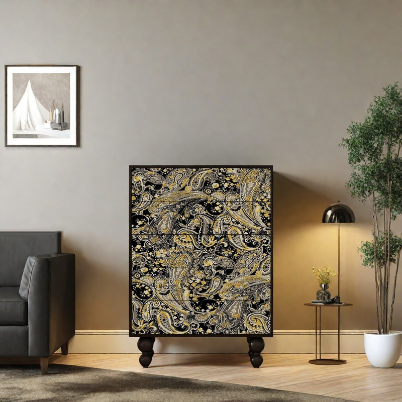 Armoire décorative sophistiquée à la française