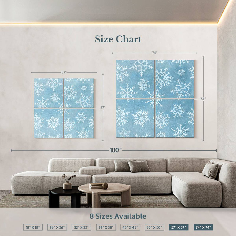 Motif de célébration Kerner Woodland VI, H 57 po x l 57 po