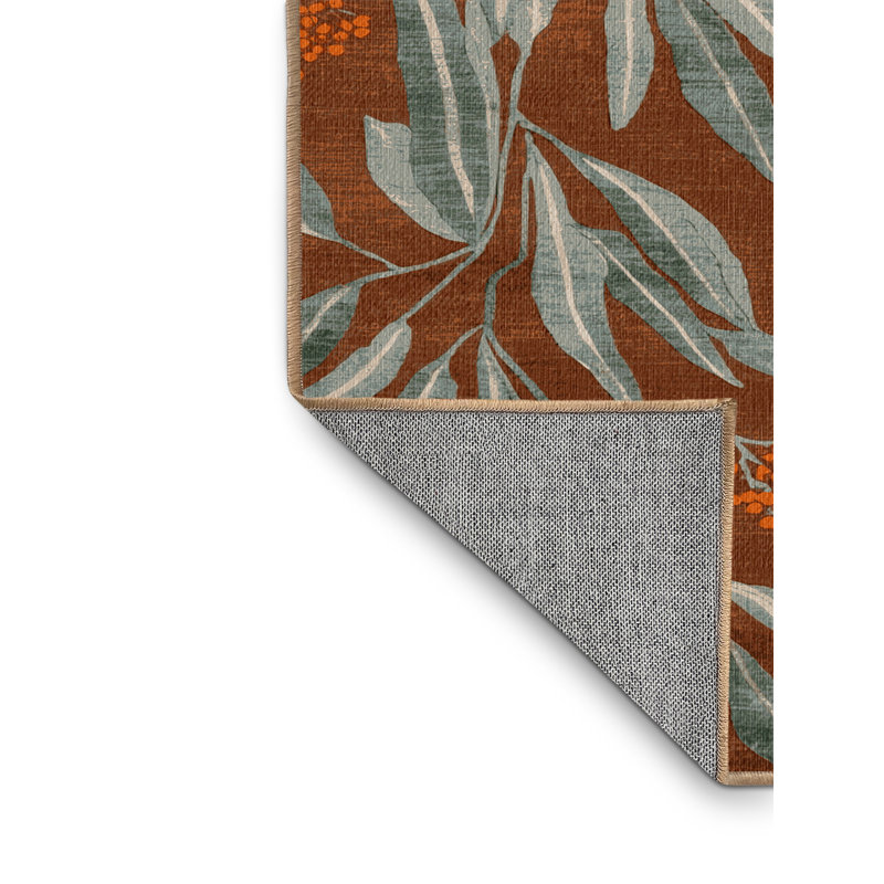  Tapis lavable à l'argousier, Rectangulaire 3 pi x 5 pi