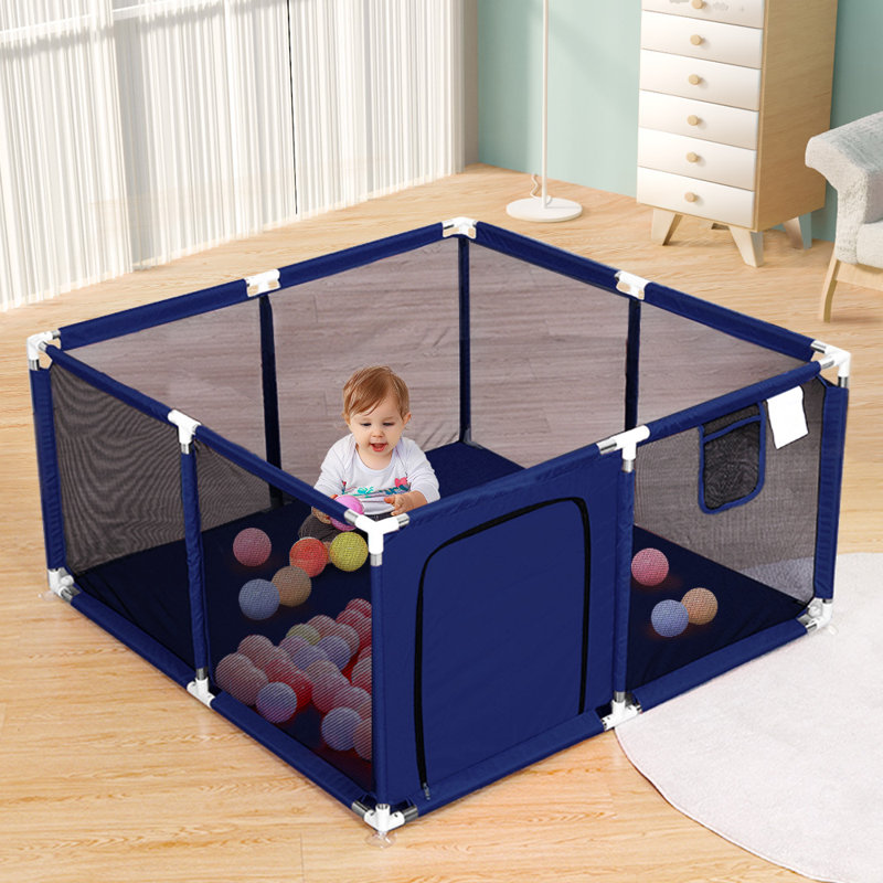 Parc pour bébé, Bleu marine