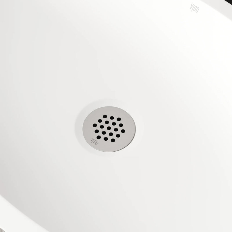Drain de lavabo de salle de bain à vasque, Chrome