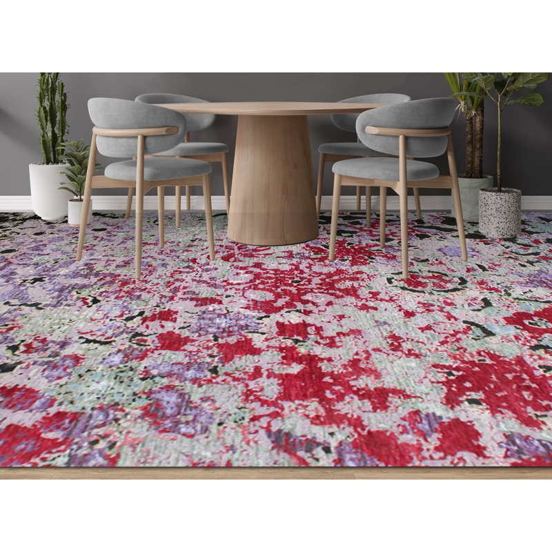 Floral Area Rug, Rectangle 12' x 15'