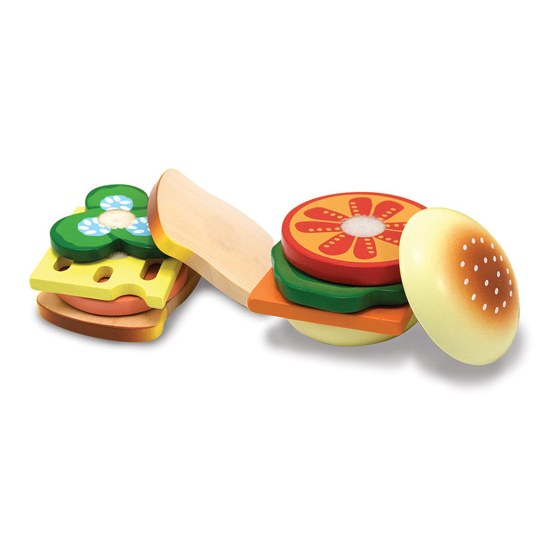 17 Piece Sandwich Making Play Set