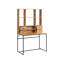 TAVRA MDF Steel Writing Desk