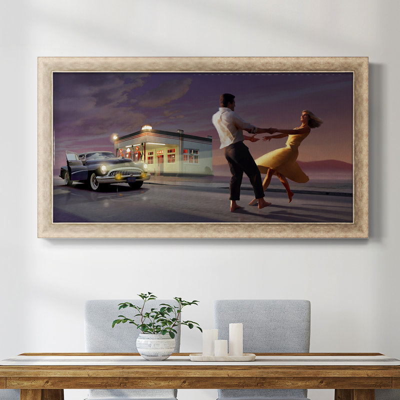 Night Dance " Night Dance ", 25" H x 45" W x 2.5" D