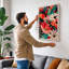 Vibrant Garden Blooms Botanical - Print-136803042-136803041