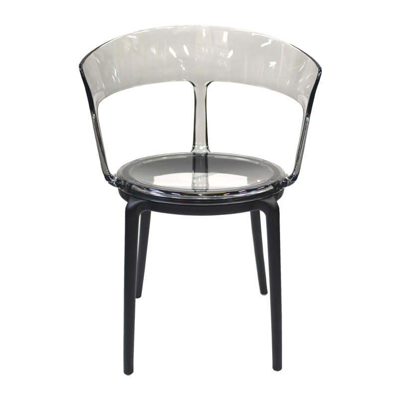 Alberte 18'' H Stacking Armchair, Clear
