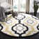 Carolene Hand Tufted Wool Geometric Rug