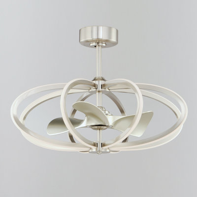Hongtuo 30 " Ceiling Fan with LED Lights with Light Kit