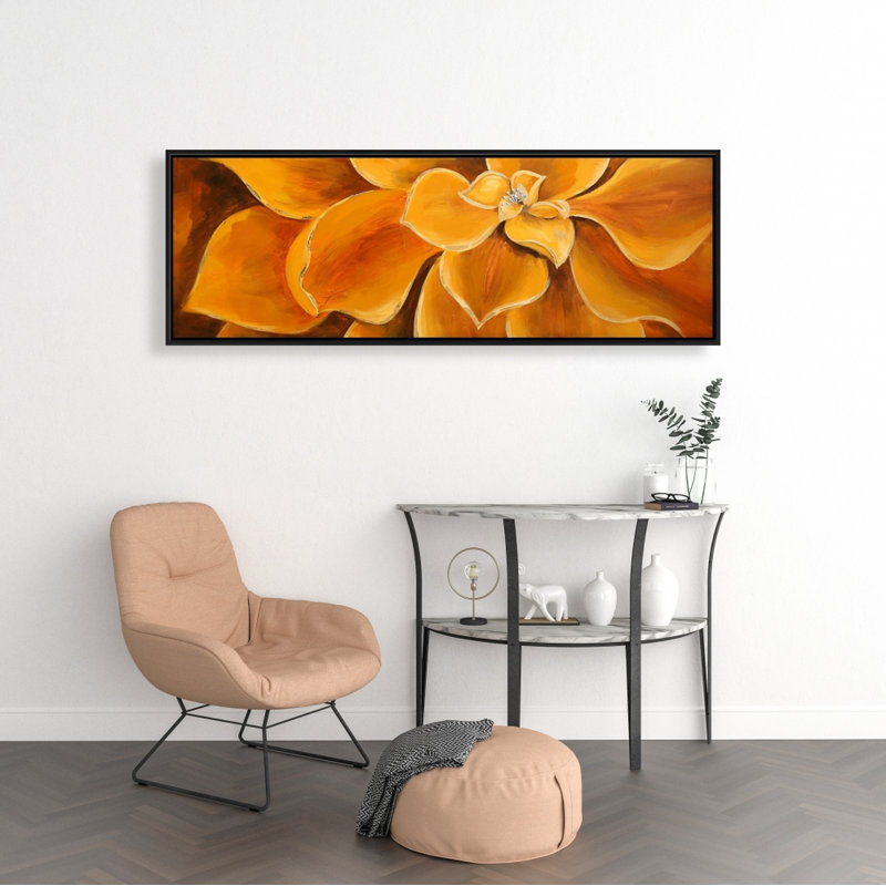 " Orange Flower Closeup "