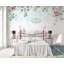 Papier peint amovible avec jardin et fleurs-796686566