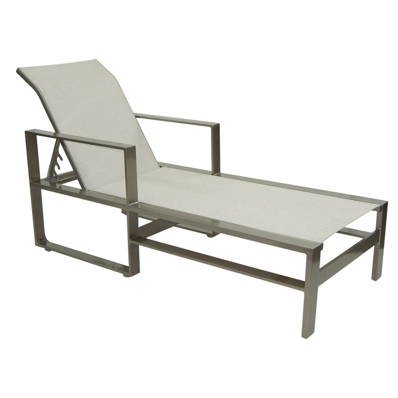 Park Place Adjustable Sling Chaise Lounge