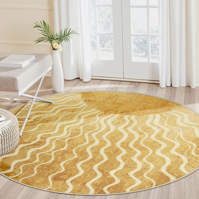 Tapis rond Sun Sun