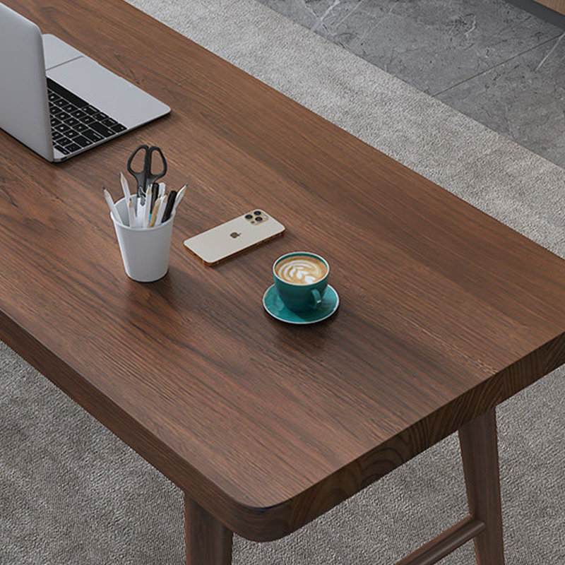 Bureau en bois au design créatif, H 29,52 po x l 70,86 po x P 31,49 po