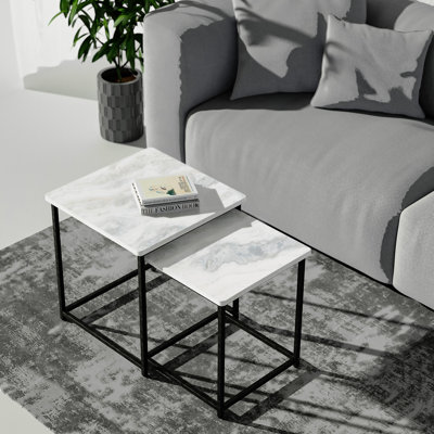 Table basse en marbre naturel