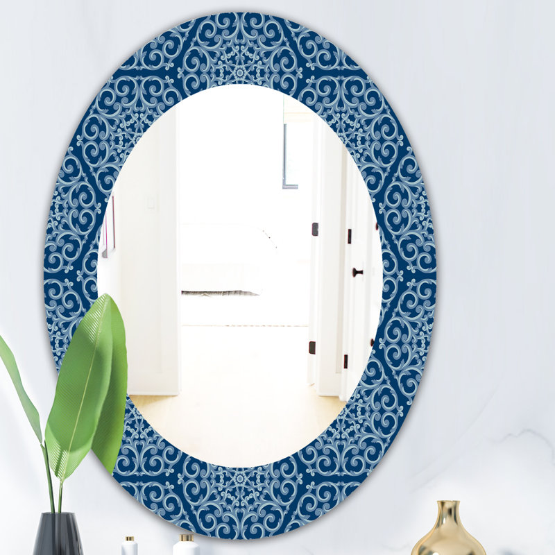 Miroir mural moderne imprimé Porch & Den, H 31,5 po x l 23,7 po