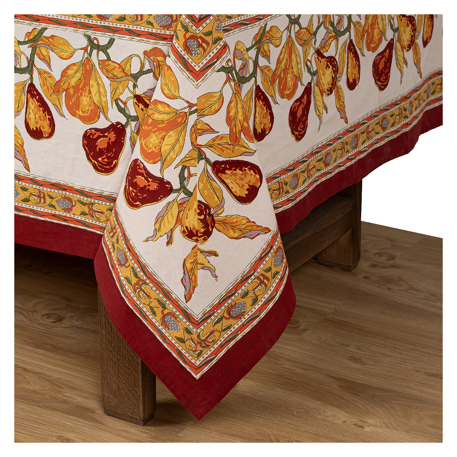 Carla Floral Tablecloth, 142" x 71"