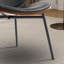 Chaise longue simple Mid-Century Modern