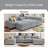 Upholstered U-Shaped Sectional Reversible-737938717