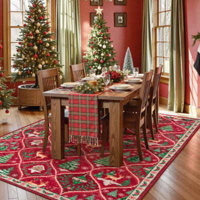 Laziya Christmas Rug